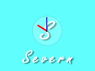 Severn Television 1982 clock