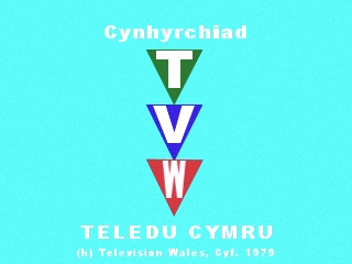 Television Wales 1979 Teledu Cymru production slide
