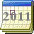 Image of a 2011 calendar