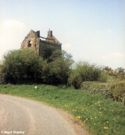 Picture of derelict engine house