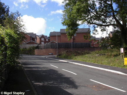 Picture of houses built on a steep hillside