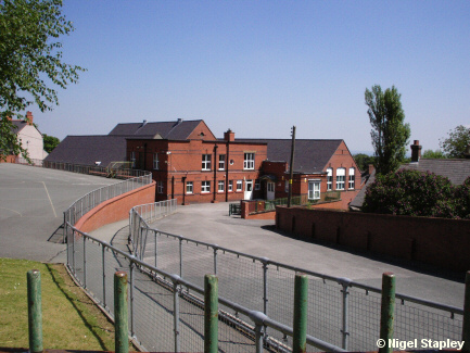 Picture of a red-brick school building