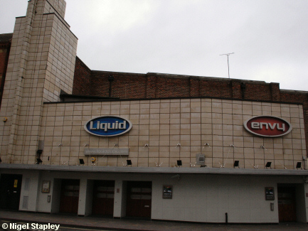 Picture of a former cinema, now a night club (or two)