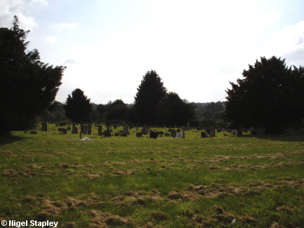 Picture of a churchyard
