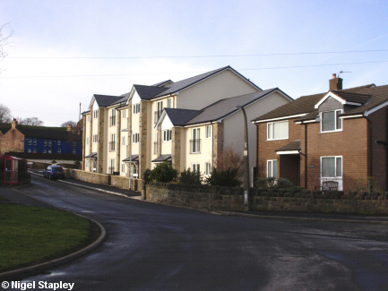 Picture of flats where a chapel once stood