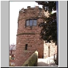 Picture of a stone tower on a city wall