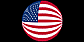 US flag button