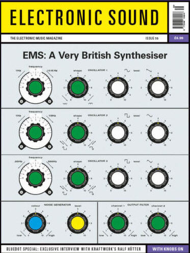 Cover of 'Electronic Sounds' magazine issue 56, with headline 'EMS: A Very British Synthesiser'