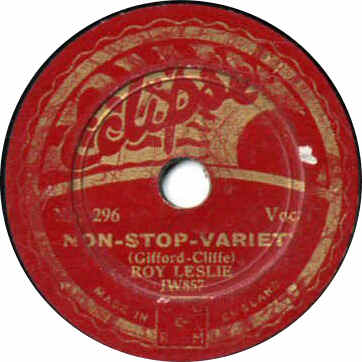 Picture of the label of 'Non-Stop Variety' by Roy Leslie
