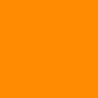An orange square