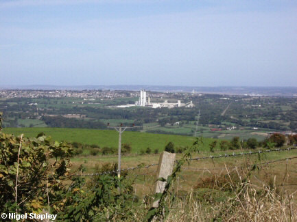 Photo of a cement works at Padeswood, Flintshire