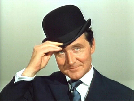 Photo of Patrick Macnee as John Steed