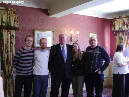 Picture of Tex Burke and his family