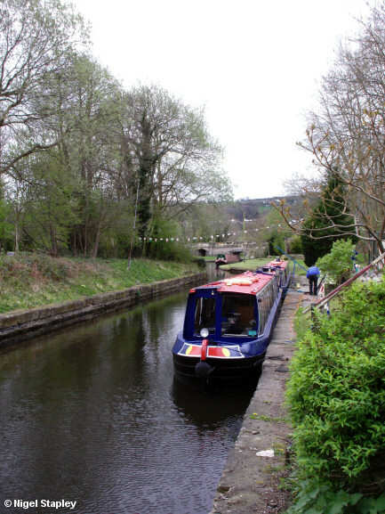 Photo of a canal boat